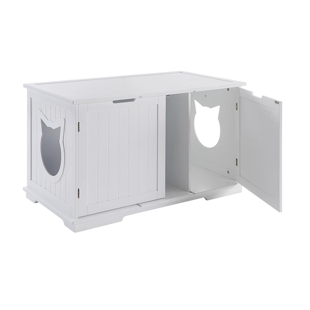 X-Large Cat Washroom Bench Litter Box Enclosure | Litter Box Furniture