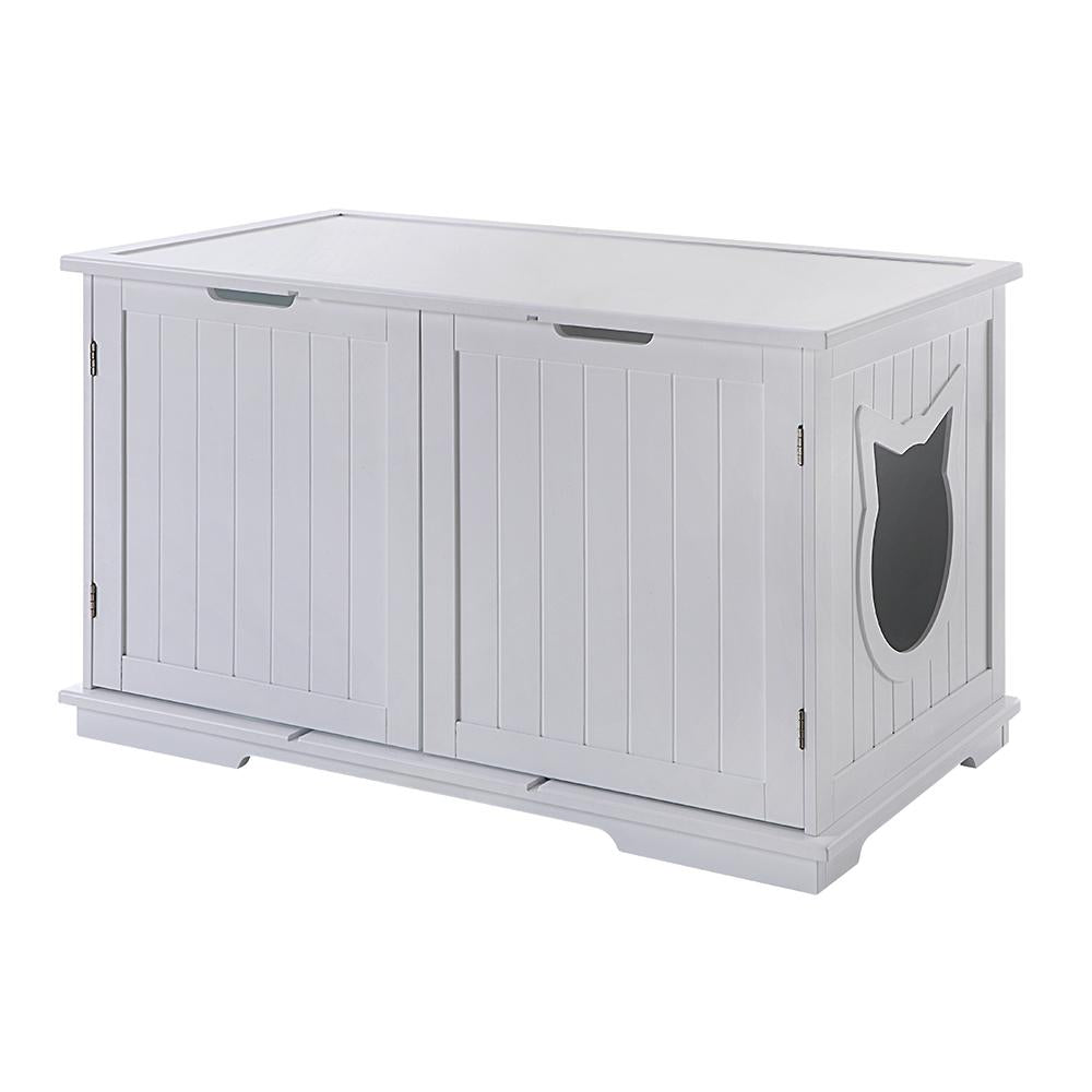 X-Large Cat Washroom Bench Litter Box Enclosure | Litter Box Furniture