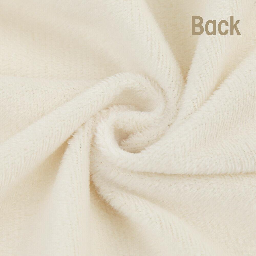 Ultra Soft Faux Fur Throw Blanket - Reversible Plush Cozy Blanket