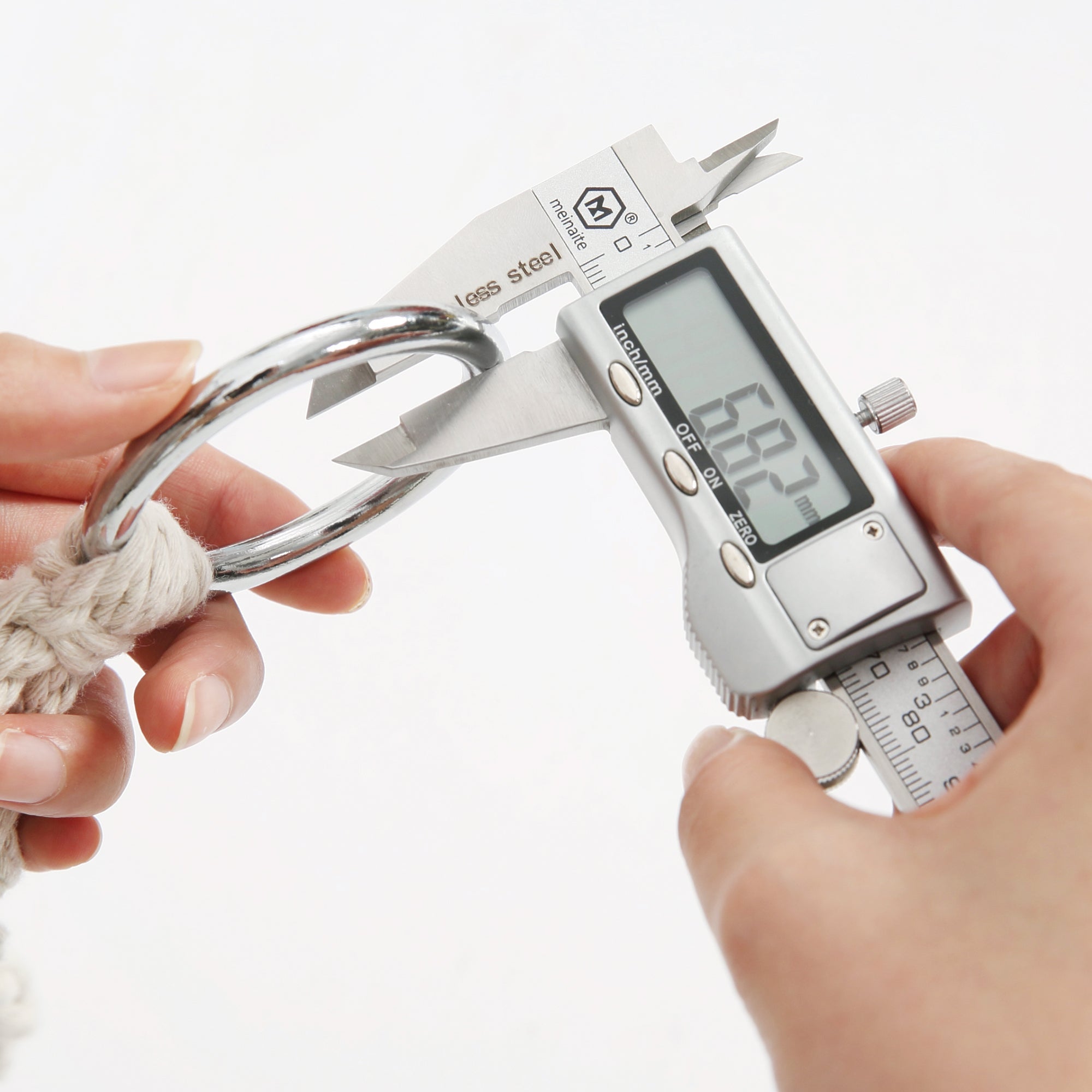 Macrame Hanging Hammock Chair - Cotton Rope Swing for Indoor/Outdoor